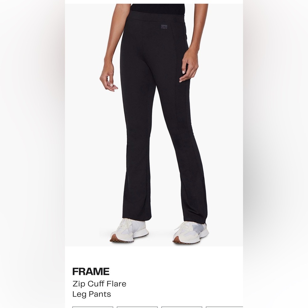 Black Flared Pants